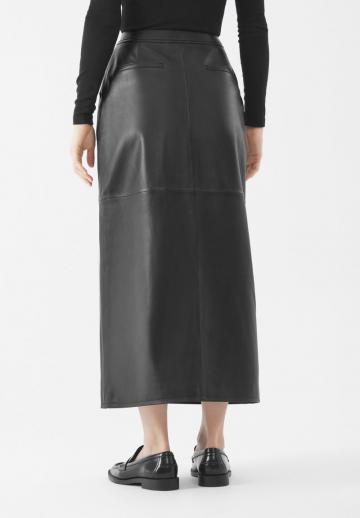 Кожаная юбка