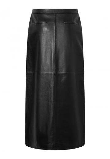 Кожаная юбка