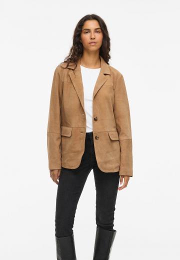 Длинный блейзер