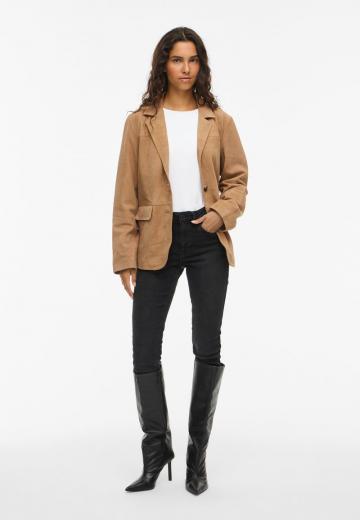 Длинный блейзер