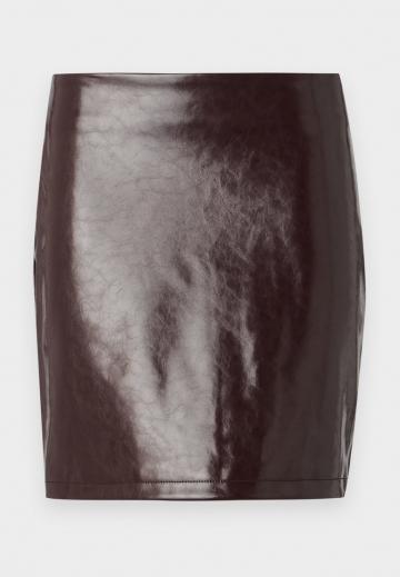 Кожаная юбка