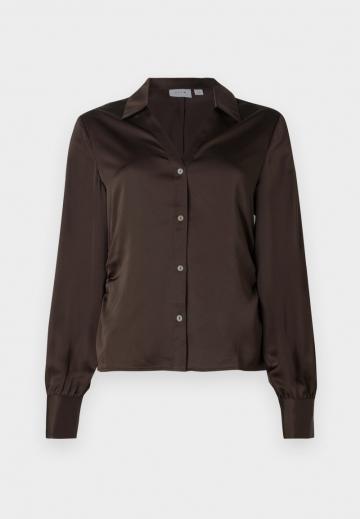 Атласная блузка