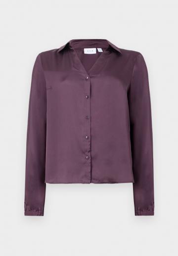 Атласная блузка