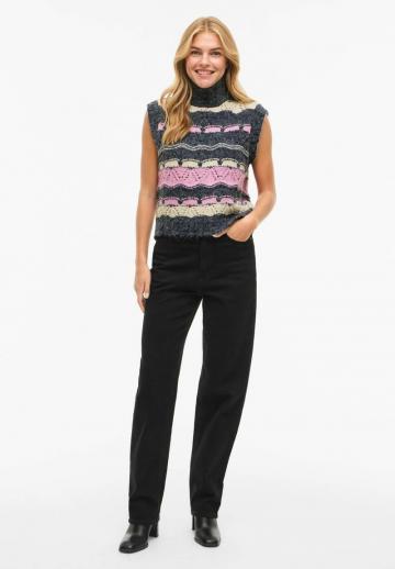 Пуловер без рукавов