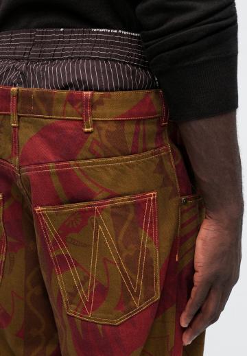 Прямые джинсы