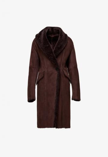 Кожаное пальто