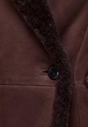 Кожаное пальто