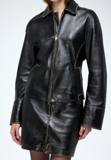 Кожаная куртка