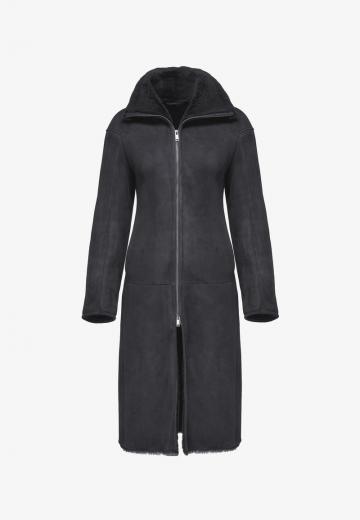 Кожаное пальто