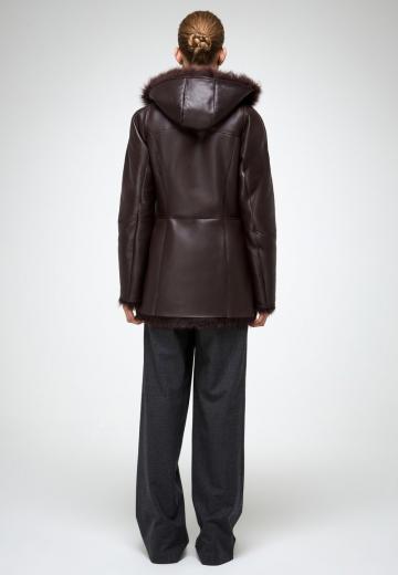 Кожаное пальто