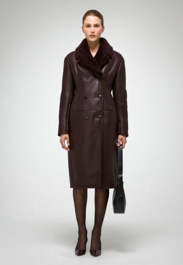 Кожаное пальто