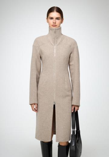 Шерстяное пальто