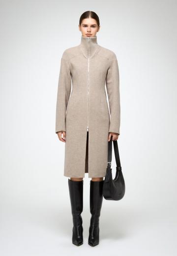 Шерстяное пальто