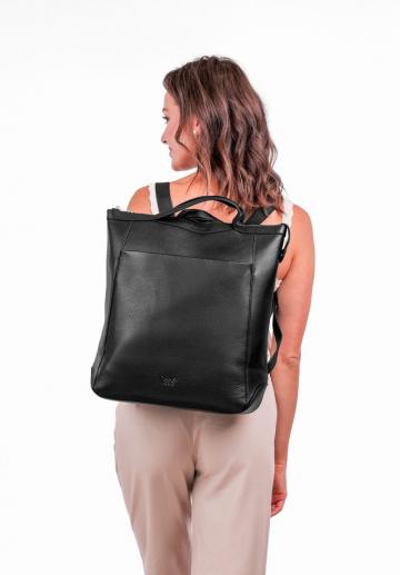 Кожаный рюкзак