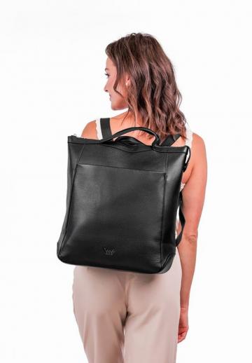 Кожаный рюкзак