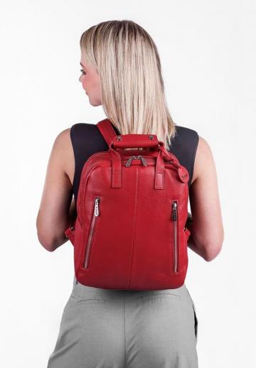 Кожаный рюкзак