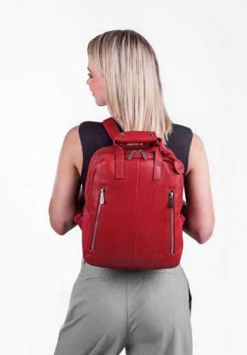 Кожаный рюкзак