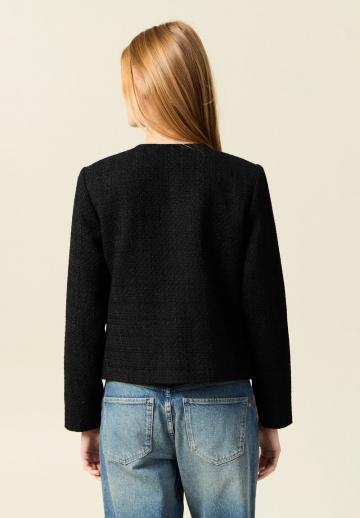 Блейзер с накладными карманами