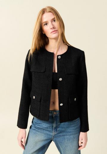 Блейзер с накладными карманами