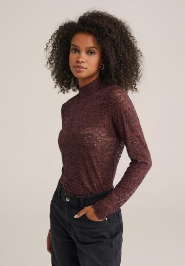 Кружевная блузка