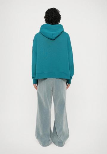 Пуловер с капюшоном