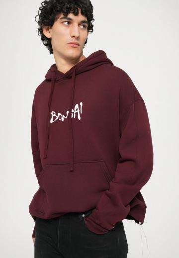 Пуловер с капюшоном