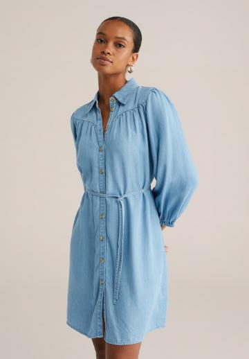 Джинсовое платье