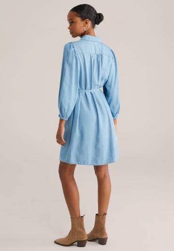 Джинсовое платье