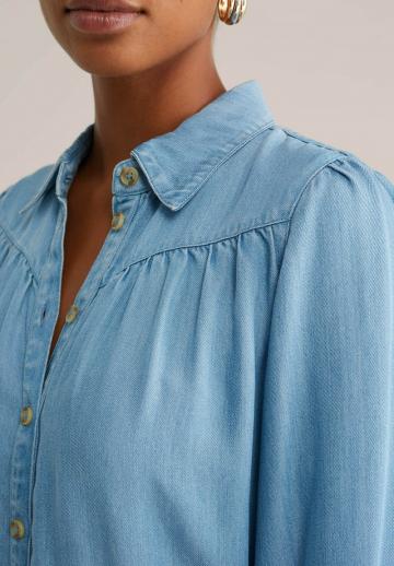 Джинсовое платье