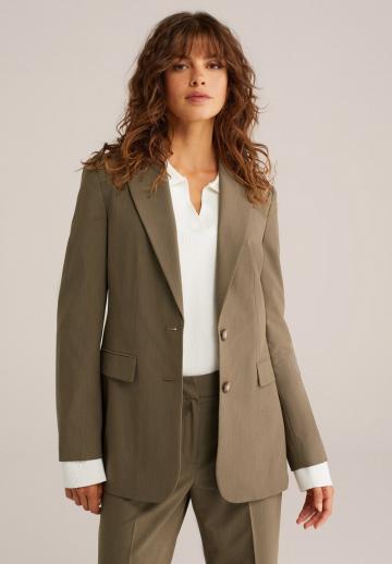 Длинный блейзер