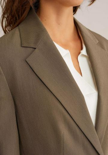 Длинный блейзер