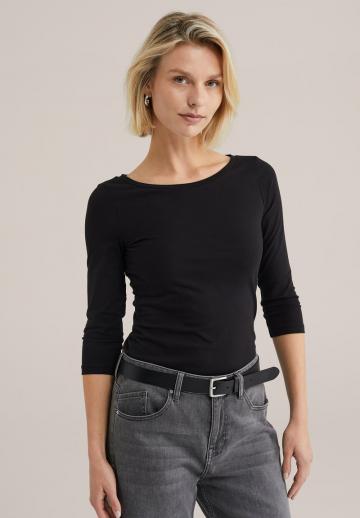 Майка с рукавом три четверти