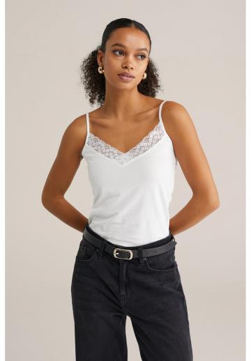 Топ на бретельках