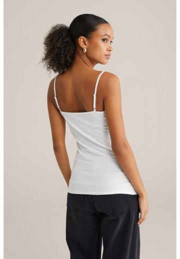 Топ на бретельках