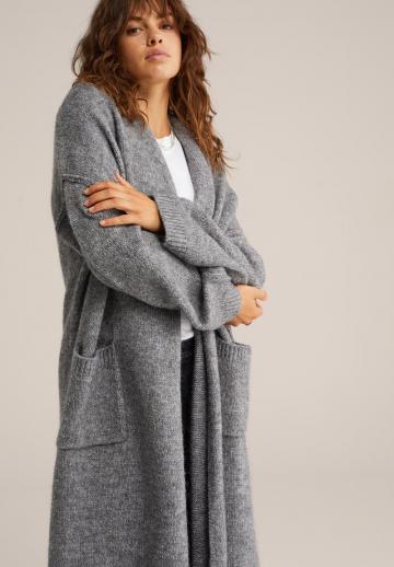 Длинный кардиган