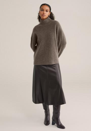 Длинный пуловер