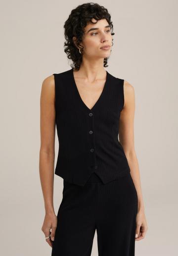 Джинсовая жилетка