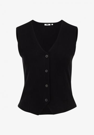 Джинсовая жилетка