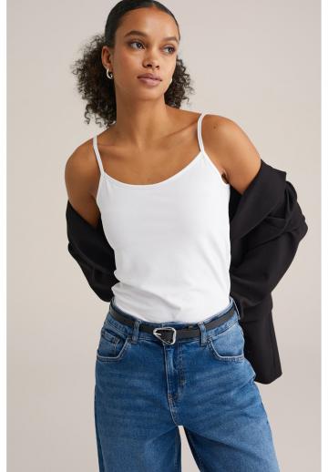 Топ на бретельках