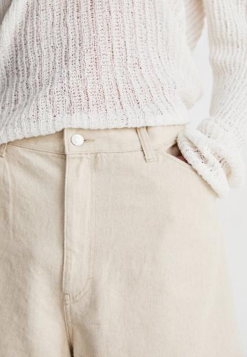 Прямые джинсы