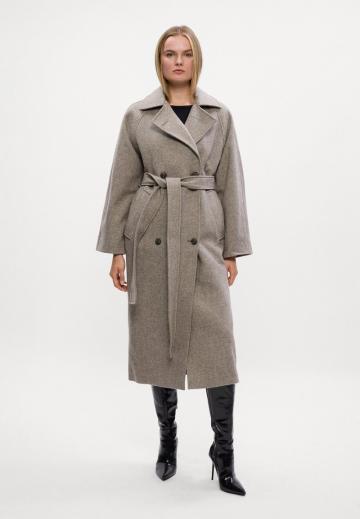 Шерстяное пальто
