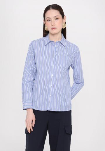 Брюки с накладными карманами