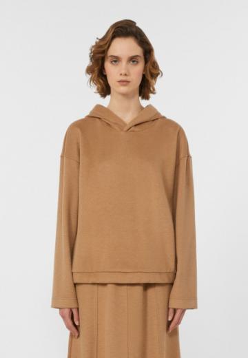 Пуловер с капюшоном