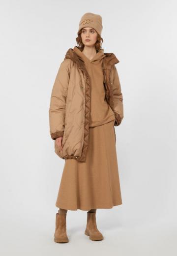 Пуловер с капюшоном