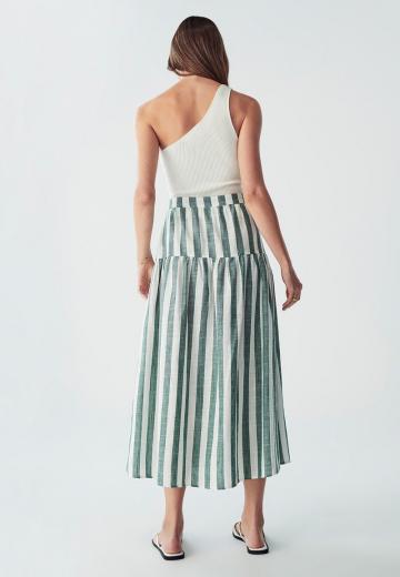 Юбка с воланами