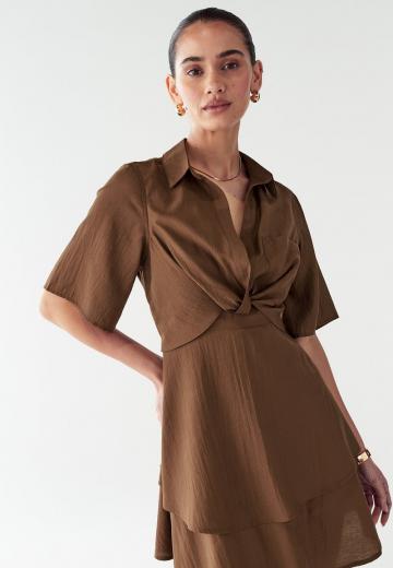 Короткое платье