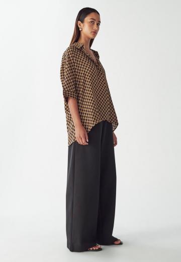 Длинная блузка