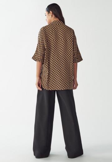 Длинная блузка