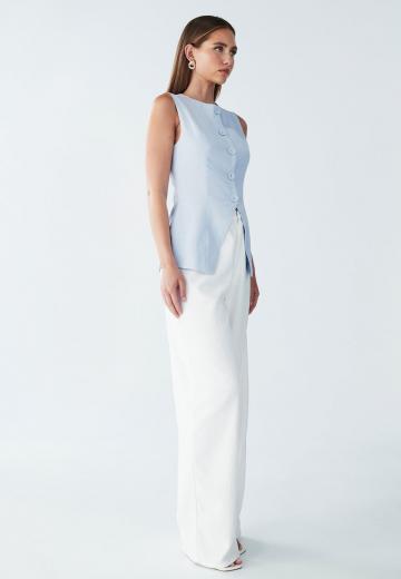 Блузка без рукавов