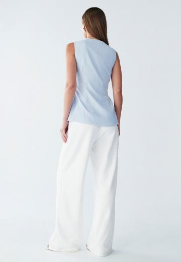 Блузка без рукавов